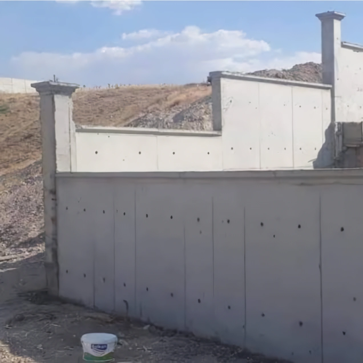 bina çatlamış duvar tamiri